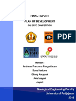 Final Report Plan of Development: Oil Expo Competition