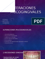 Alteraciones Mucogingivales