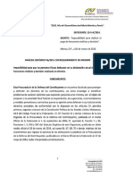 Imposibilidad de Deducir Gastos Medicos Pagados en Efectivo