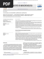 Carcinomas Sarcomatoides Pulmonares Primarios