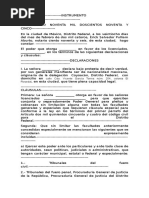 PODER GENERAL PARA PLEITOS Y COBRANZAS Y ACTOS DE 