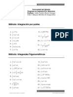 Taller I (Repaso Metodos Integracion)