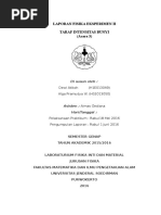 Laporan Praktikum Taraf Intensitas Bunyi