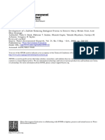 Development of A Sulfate-Reducing PDF