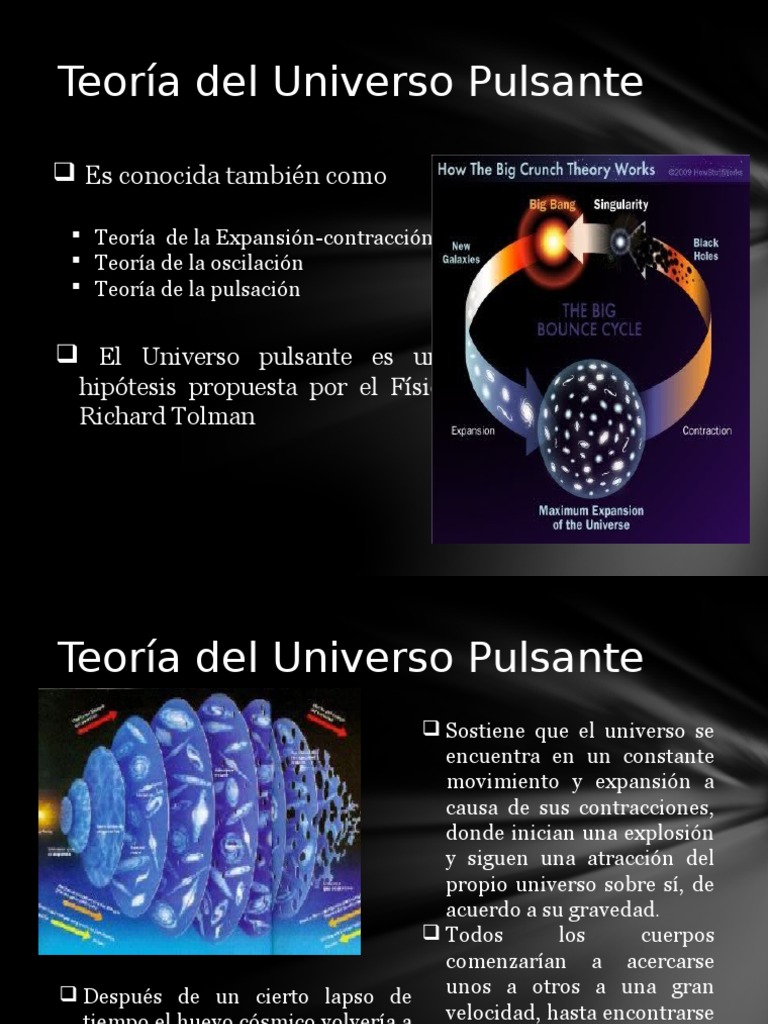 Teoria Del Universo Pulsante Universo Teoria