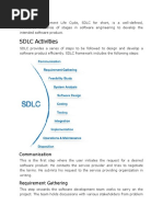 Software Development Life Cycle