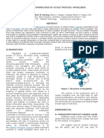 Isolation and Hydrolysis of Intact Protein: Myoglobin: Oxygen Pigment Pigments Red Meat