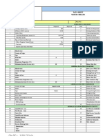 Chiller Data Sheet