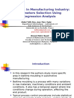 Modelling in Manufacturing Industry para