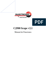 CJ500 Scope v2.1 Manual de Funciones PDF