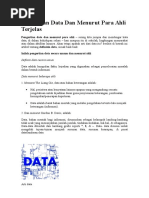 Download Pengertian Data Dan Menurut Para Ahli Terjelas by utamadaya SN314446528 doc pdf