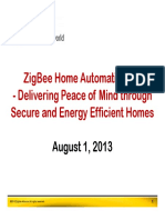 Webinar Docs 13 0367-00-0mwg Zigbee Home Automation 1 2 Delivering Peace of Mind Through Secure and Energy Efficient Homes