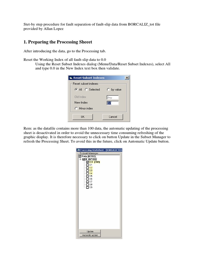 Fault Separation Using WinTensor | PDF | Standard Deviation ...