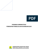 Pedoman Administrasi Penerapan Pengelolaan Keuangan Blud