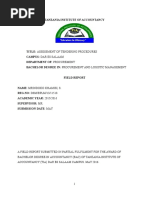 Download field report at TIA by OmaryMakalle SN314455552 doc pdf