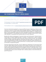 Financial Instruments in Cohesion Policy 2014-2020