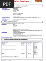 COSHH Transaqua HT2 PDF | PDF | Firefighting | Dangerous Goods