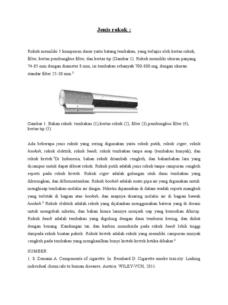 Jenis Rokok | PDF | Griya & Taman