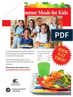 Summer Meals Program Flyer ENG