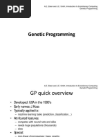 A.E. Eiben and J.E. Smith, Introduction To Evolutionary Computing Genetic Programming