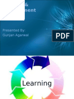 Training & Development: Presented By: Gunjan Agarwal