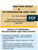 Kejahatan Ham Berat Uu Pengadilan Ham 2000 Heru Susetyo May 2014 Rev