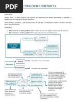 Negócio Jurídico Introcução Resumo