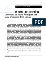 Gobernar Con Una Sonrisa. La Semana de A