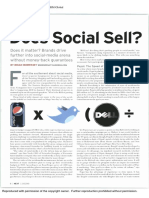 Does Social Sell