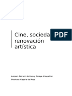 Cine Sociedad y Renovacic3b3n Artc3adstica
