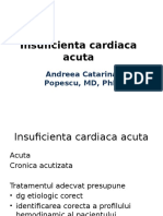 Insuficienta Cardiaca Acuta: Andreea Catarina Popescu, MD, PHD