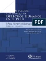 Políticas Públicas Con Enfoque de Derechos Humanos en El Perú
