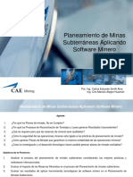 Sotware Planeamiento de Minado