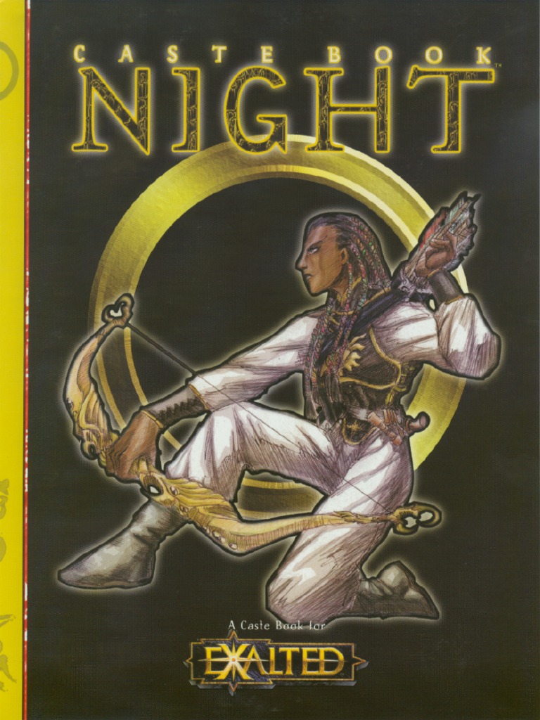 Exalted 1e, Solar, Caste Book Night, PDF, RPG | PDF
