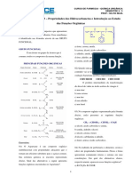 NOTA 3 - Propriedades Dos Hidrocarbonetos e Introdução Ao Estudo Das Funções Orgânicas