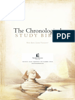 Chronological Study Bible Introduction