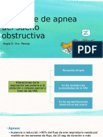 Síndrome de Apnea Del Sueño Obstructiva