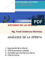 6. Estudio de La Oferta.