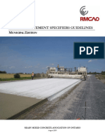 RMCAO Concrete Pavement Specifiers Guidelines MUN Aug 091