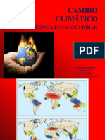 CAMBIO CLIMATICO DEFENSA