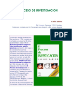 Proceso Investigacion epistemologia