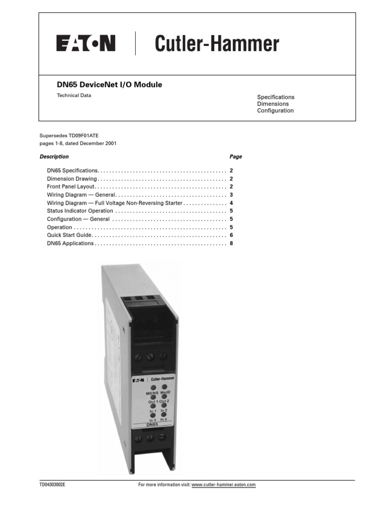 Modulo Devicenet I/o | PDF | Input/Output | Icon (Computing)