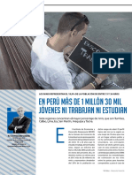 Informe Sobre Los Ninis en El Perú