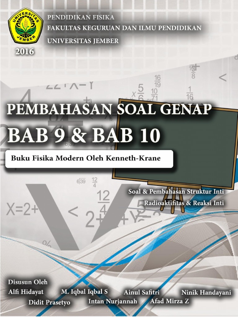 Pembahasan Kenneth Krane Bab 9 Dan 10 Edisi I