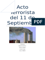 Acto Terrorista Del 11 de Septiembre