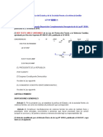 Establecen Política Del Estado y de La Sociedad Frente A La Violencia Familiar+26260