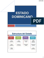 Estructura y funciones del Estado Dominicano