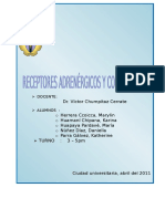 Receptores Adrenergicos y Colinergicos UNMS