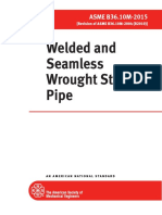 ASME B36 10M-2015 Welded and Seamless Wrought Steel Pipe