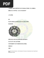 Download Sastra InggrisA BRIEF DEXCRIPTION OF CHARACTERS IN ANDREA by Resi SN314544223 doc pdf
